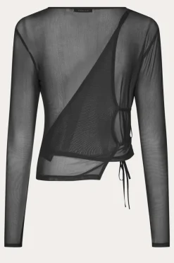 Oval Square - Christy Blouse - Black