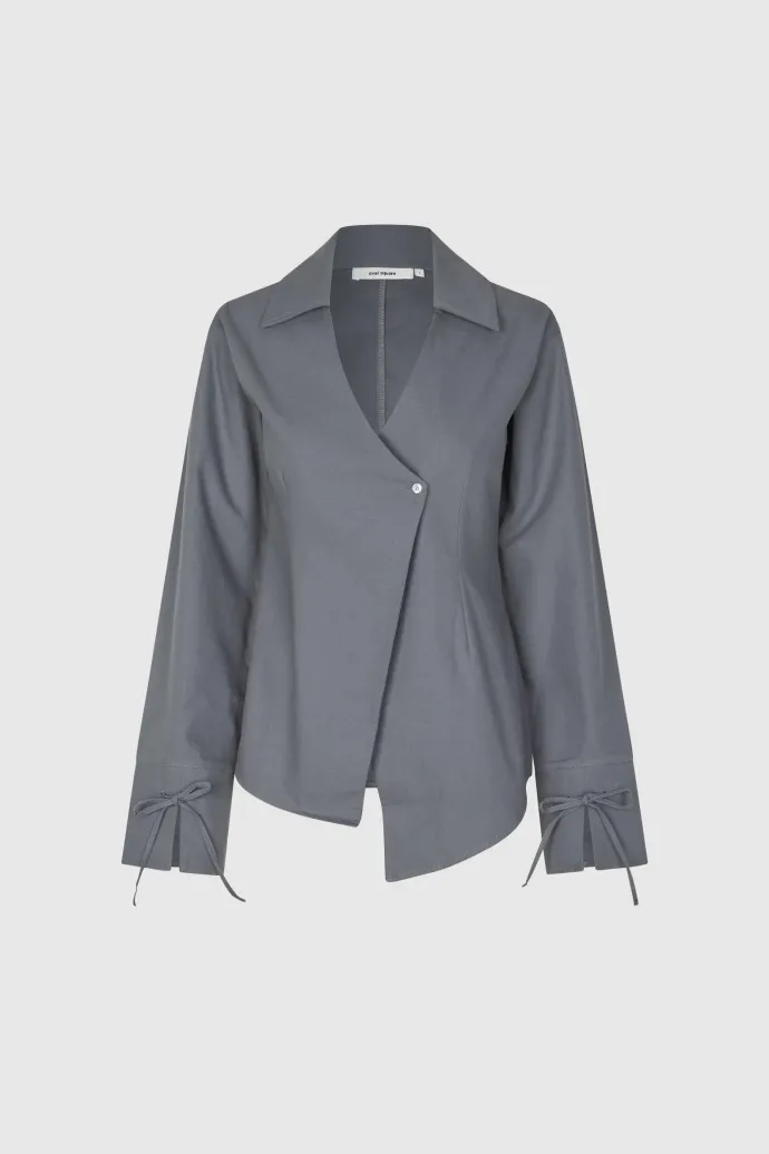 Oval Square - Ely Shirt - Ultimate Grey