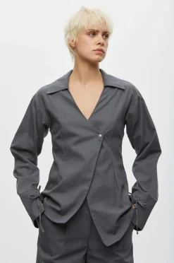 Oval Square - Ely Shirt - Ultimate Grey