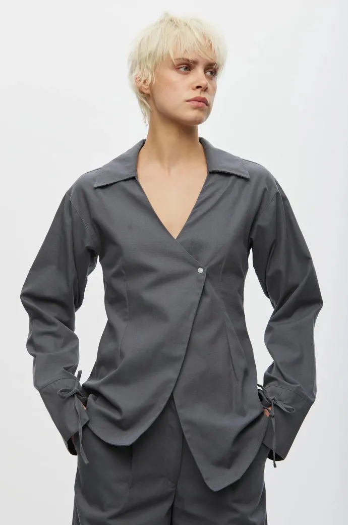 Oval Square - Ely Shirt - Ultimate Grey