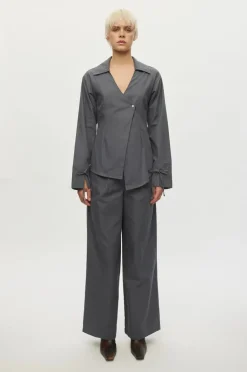 Oval Square - Ely Shirt - Ultimate Grey