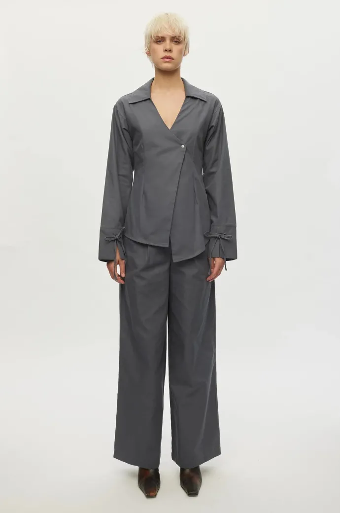 Oval Square - Ely Shirt - Ultimate Grey