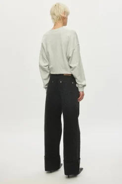 Oval Square - Limit Jeans - Distressed Black