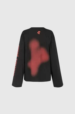 Oval Square - Select Ls Tee - Black