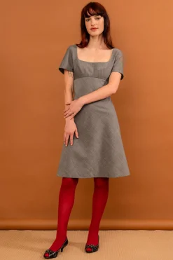 Penny Sage - Nay Dress - Nickel