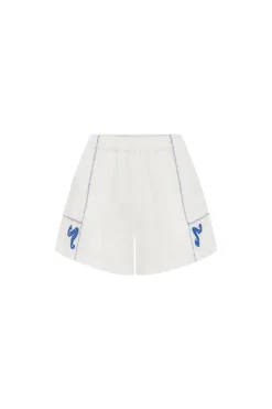 ROWIE - Aries Linen Short -Bone