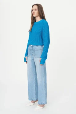 ROWIE - Jahmain Straight Jeans - Faded Blue