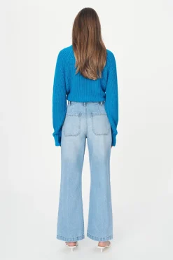 ROWIE - Jahmain Straight Jeans - Faded Blue