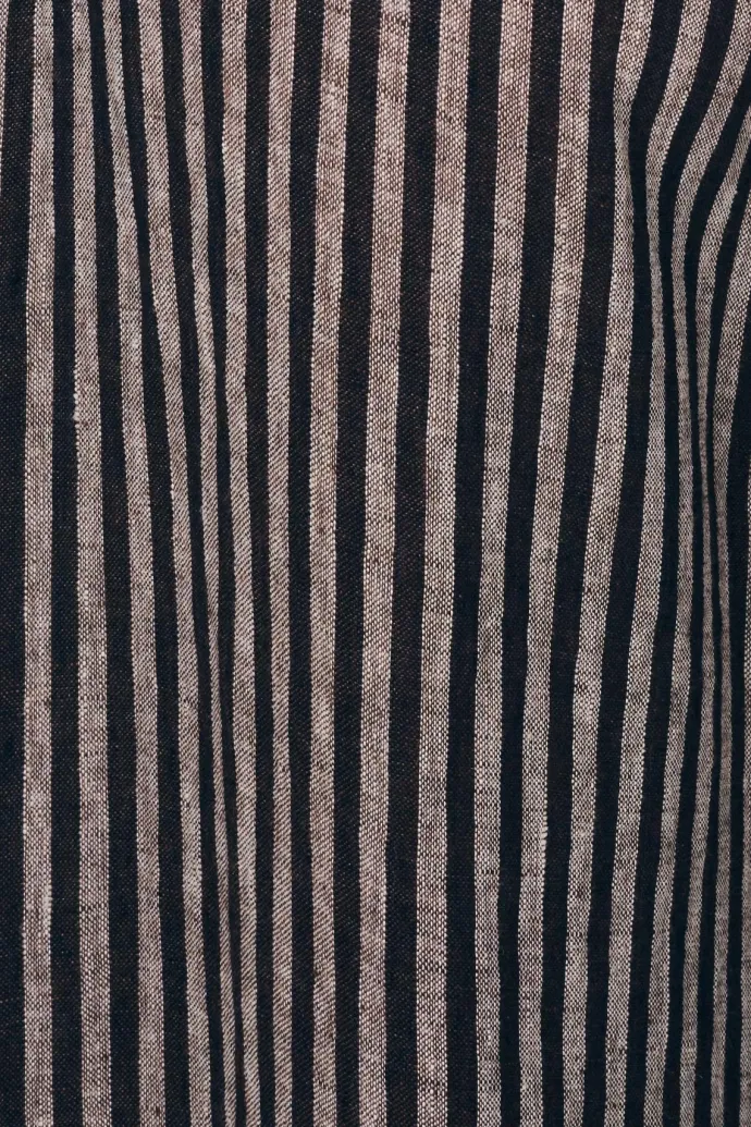 ROWIE - Loam Bustier Crop - Brown Stripe