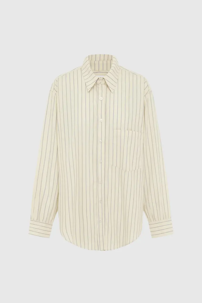 ROWIE - Ramona Stripe Long Sleeve Shirt - Heritage
