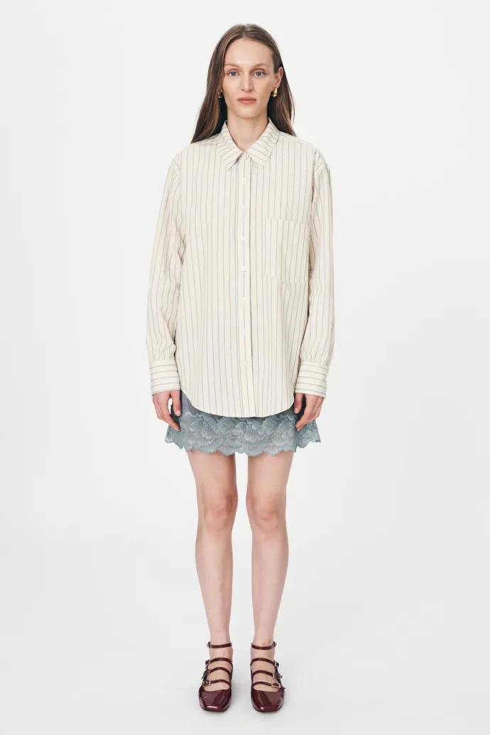 ROWIE - Ramona Stripe Long Sleeve Shirt - Heritage