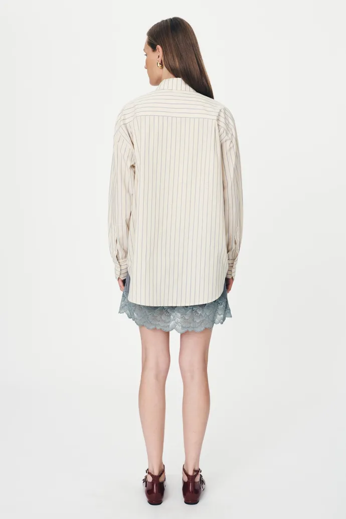 ROWIE - Ramona Stripe Long Sleeve Shirt - Heritage