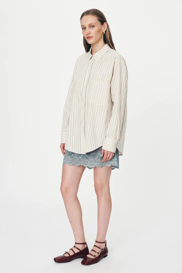 ROWIE - Ramona Stripe Long Sleeve Shirt - Heritage