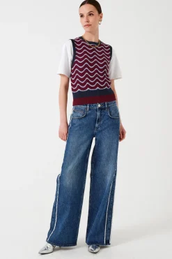 Seventy + Mochi - Gracie Side stripe - Pasadena Vintage