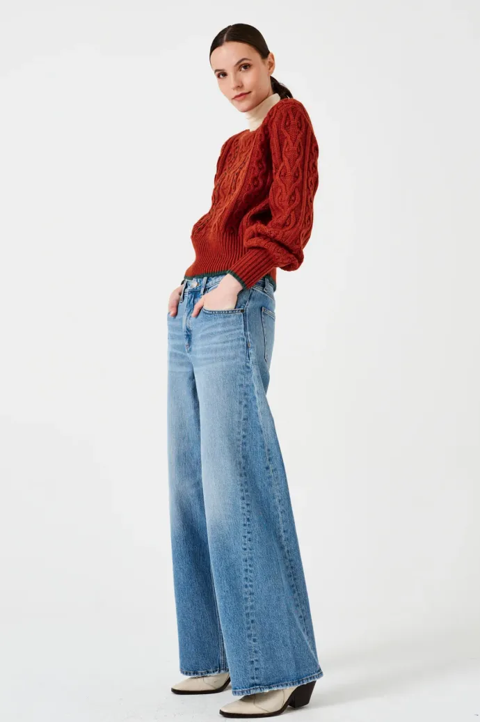Seventy + Mochi - Gracie Twisted Jean - Rodeo Vintage