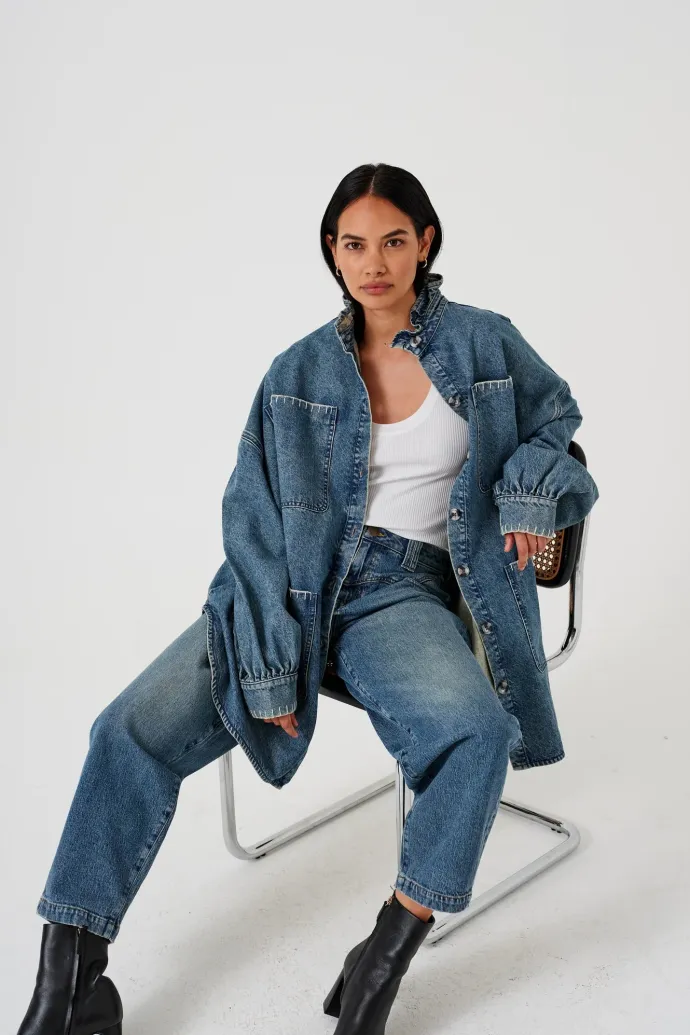 Seventy + Mochi - Pablo Oversized Shirt - Pasadena Vintage
