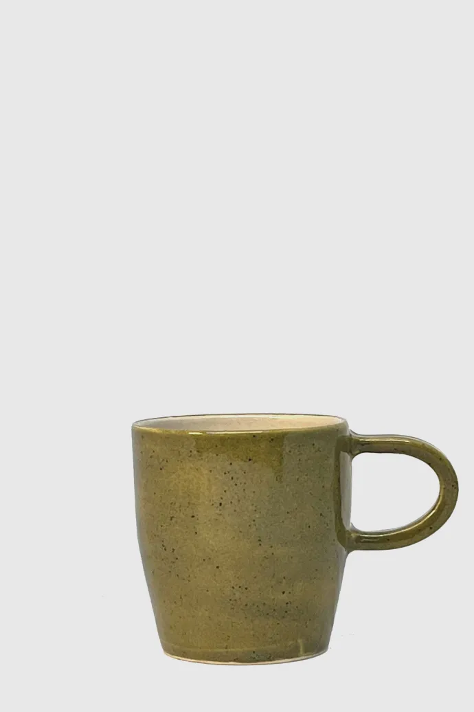 Slab Ceramics - Espresso Diner Mug - Seaweed