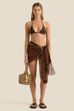 Soleil Soleil - Petite Pareo - Wave Umber