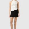 Third Form - Elemental Ruched Top - White