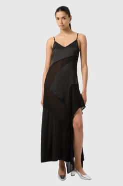 Third Form - Essence Panelled Maxi Dress - Black