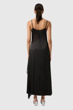 Third Form - Essence Panelled Maxi Dress - Black