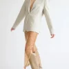 Third Form - Reflection Sequin Midi Skirt - Honey