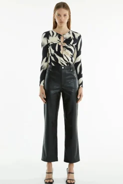 Third Form - Vagabond PU Jean - Black