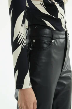 Third Form - Vagabond PU Jean - Black