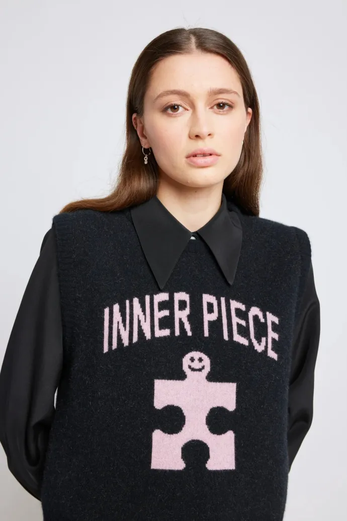 Twenty-Seven Names - Inner Piece Vest - Black