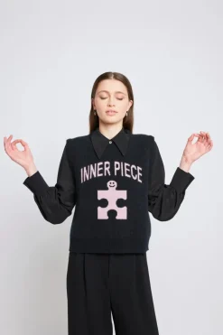 Twenty-Seven Names - Inner Piece Vest - Black