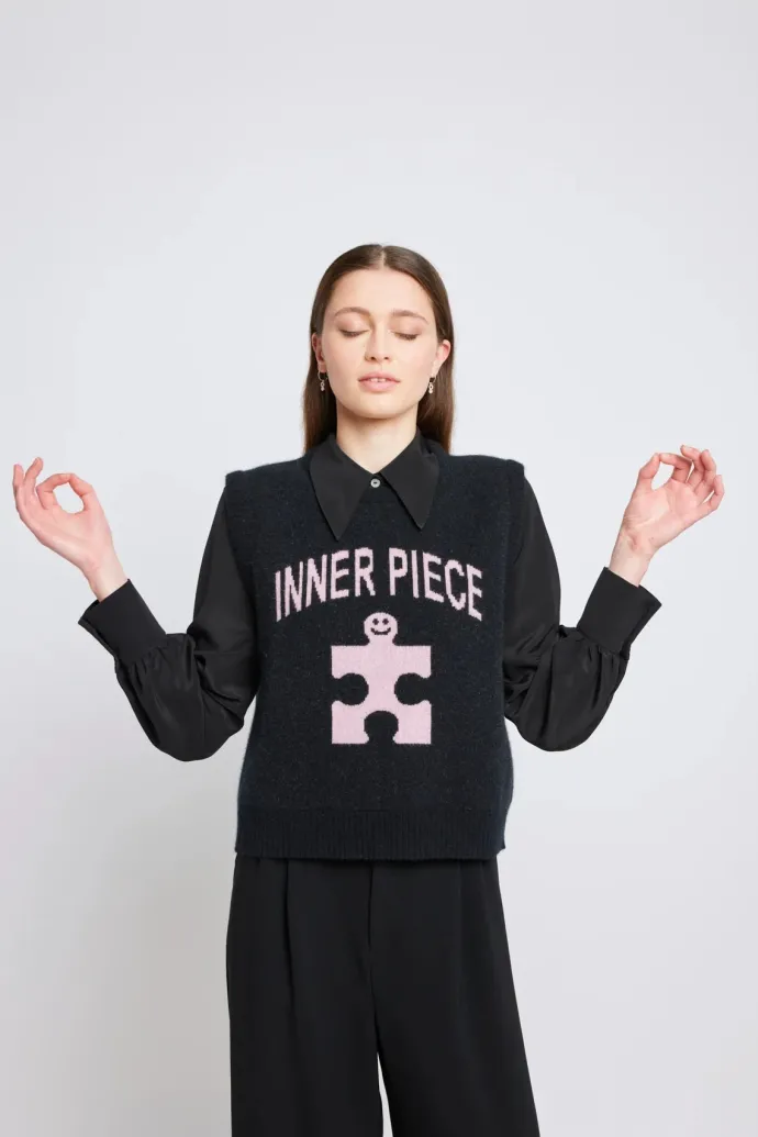 Twenty-Seven Names - Inner Piece Vest - Black